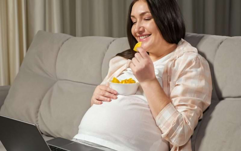 I ate junk food my whole pregnancy