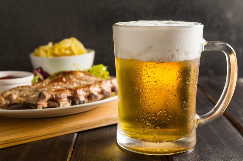 Drinking alcohol when eating meat, especially lots of it, can contribute more to protein night sweats